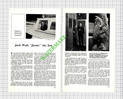 Jack Wale Whitby Tom Whittaker Critchley Fylingdales Hart Hall -  1971 Article
