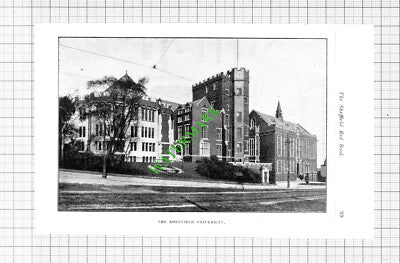 James Bramah Ironmonger /  Sheffield University  - 1912 Cutting