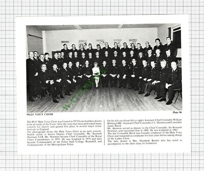 Royal Ulster Constabulary Choir Meharg Beattie / Belfast Communications -Cutting