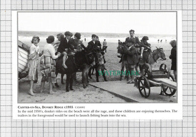 C2787) Gorleston High Street Tramway Hotel / Caistor On Sea Donkey Beach - Clip