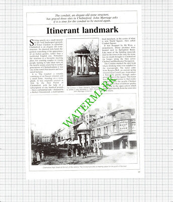 The Conduit Chelmsford Essex - 1989 Article