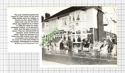 Fred Aldis Home  Clacton On Sea Essex  - 1971 Cutting