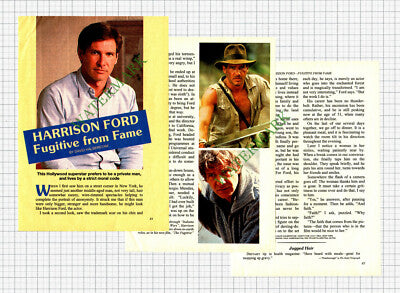 Harrison Ford - 1993 Article