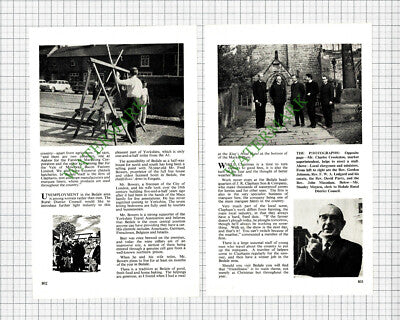Bedale Market Charles Crookston Rev Ledgard Megson Parry - 1970 Article