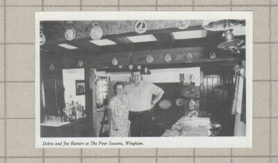 C4034) Debra & Joe Rainert The Four Seasons Wingham Kent - 1991 Clipping