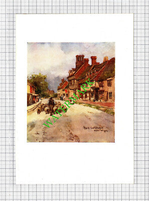 High Street East Grinstead Sussex - c.1913 Small Print