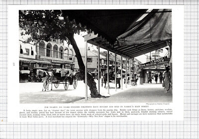 Nassau Bahamas  - c.1936 Cutting