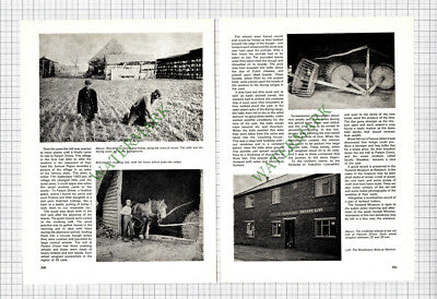 9243) Woadman's Arms Newton Woad Mill Parson Drove East Anglia  - 1972 Article