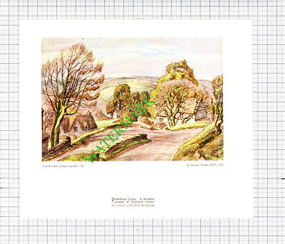 Pinfarthings Corner Cotswolds Hervey Adams - 1935 Cutting