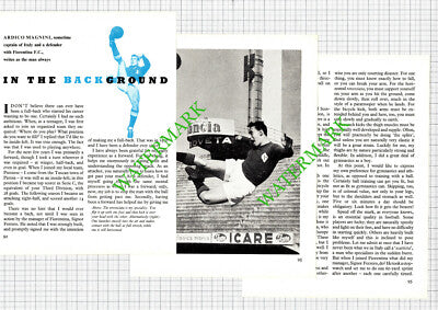 Ardico Magnini Italy Italian Football Fiorentina FC - 1950's Article