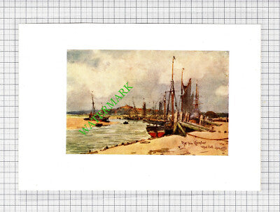 Rye From Camber Sussex - c.1913 Small Print