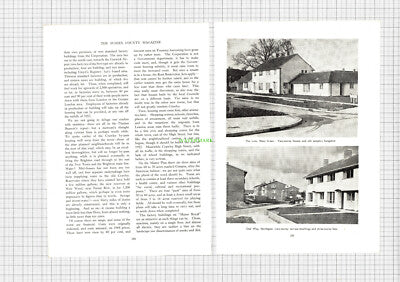 8807) CRAWLEY Sussex West Green Northgate - 1952 Article