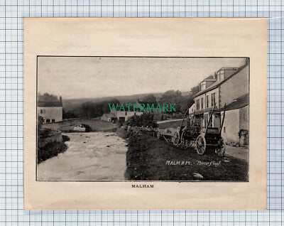 C4448) Malham Yorkshire - 1907 Book Print