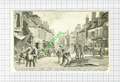Fere-en-Tardenois World War One WW1 - 1918 Cutting
