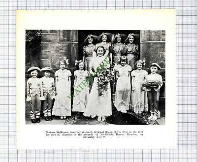 Marjorie Wilkinson Micklefield House Rawdon  - 1937 Cutting