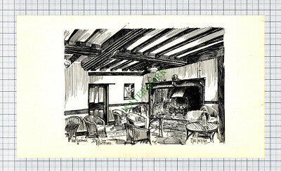 Bell Inn Kentford Suffolk - c.1946 Small Print