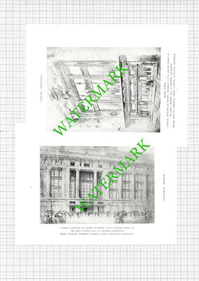 Selfridge & Co Oxford Street London Selfridges Burnet - c.1926 Article/ Prints