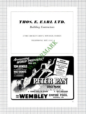 Whyatt Builders Limited Streatham London / Peter Pan Wembley Du Bief - 1962