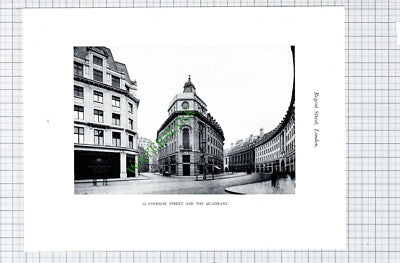 Vigo House  / Glasshouse Street The Quadrant  London   - c.1928 Book Print