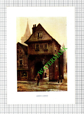 Jasper's Gateway Rochester Kent  -  c.1910 Small Print