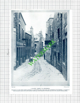 Stromness - 1920s Cutting / Print