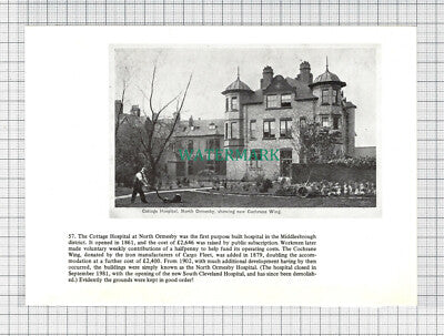 C4075) North Ormesby Cottage Hospital Middlesbrough