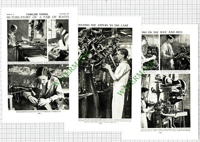 True-Form Trueform Boot Company Boot Making - c.1950s Article