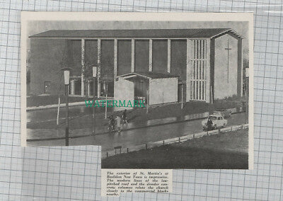 C1378) St Martin's Basildon New Town - 1964 Clip