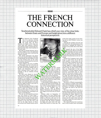 Edward Clack Southend Essex Pilot  Pleshey - 1991 Article