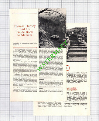 Thomas Hurtley Malham Yorkshire - 1984 Article