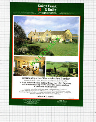 Shipston On Stour Hampstead Heath London NW3 House Advert   - 1991 Cutting