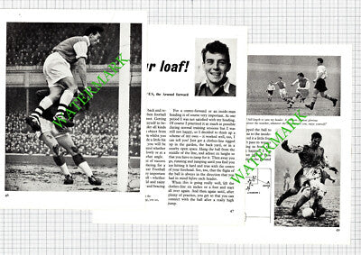 Vic Groves Arsenal Football - 1950's Article