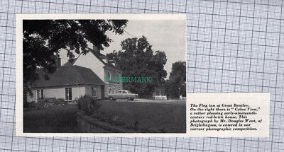C834) The Flag Inn Great Bentley Essex Douglas Went Brightlingsea - 1964 Cutting