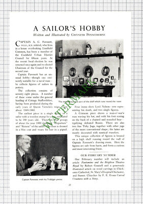 8084) Captain A C Fawssett Lindfield Common Cuckfield Sussex - 1953 Cutting