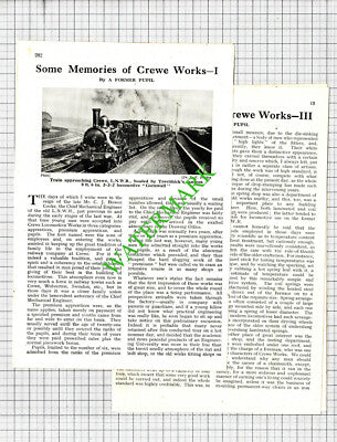 LNWR Railway Crewe Works   Part 1 and Part 3 -  1944/45 2-Part Article