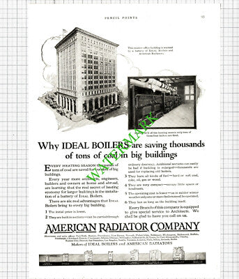 Long-Bell Lumber Kansas / American Radiator Company Advert  -1926 Cutting