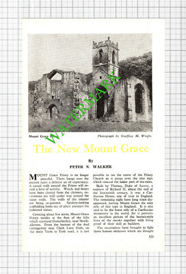 Mount Grace Priory - 1963 Article