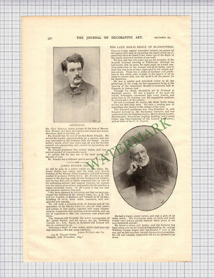 X459) United Presbyterian Glasgow Guthrie / Bailie Bridie Blairgowrie - 1894