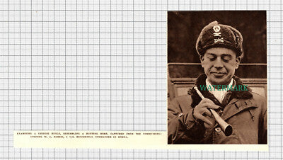 C3056) Colonel W A Harris US Regimental Commander In Korea - 1951 Clip