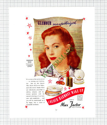 X1998) MAX FACTOR MAKE UP / CUSSONS IMPERIAL LEATHER Advert - 1948 Cutting