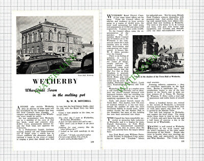 Wetherby Yorkshire  -1962 Article