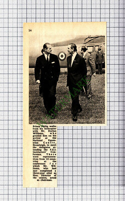C7614)  Mr Dorian Williams Equestrian Centre Stoneleigh  - 1971 Cutting