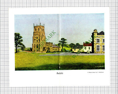 Bedale North Yorkshire - 1964 Cutting / Pullout