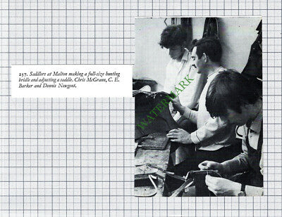 Malton Saddlers Chris McGrann C Barker Dennis Newgent - 1970s Cutting
