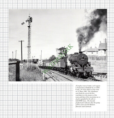 7403) Annbank Railway LMS Crab 2-6-0 No 42912  - Cutting