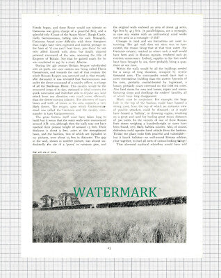 X1104) Burgh Castle Suffolk J Kenneth White - 1974 Article