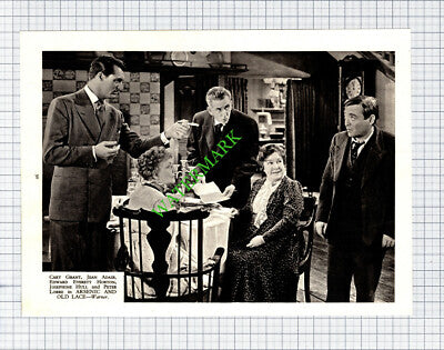 Cary Grant Jean Adair Edward Everett Horton Peter Lorre Arsenic - 1950s Cutting