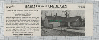 C1380) Brentwood Essex House Sale Advert - 1964 Clip