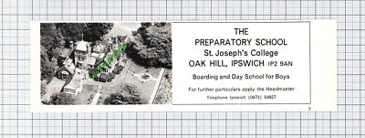 The Preparatory School St Joseph's College Oak Hill Ipswich - 1971 Cutting