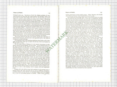 9073) Reigate And Redhill Surrey - 1900 Article